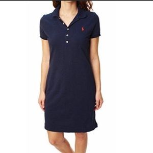 Ralph Lauren Polo Dress Blue Ladies Size Medium